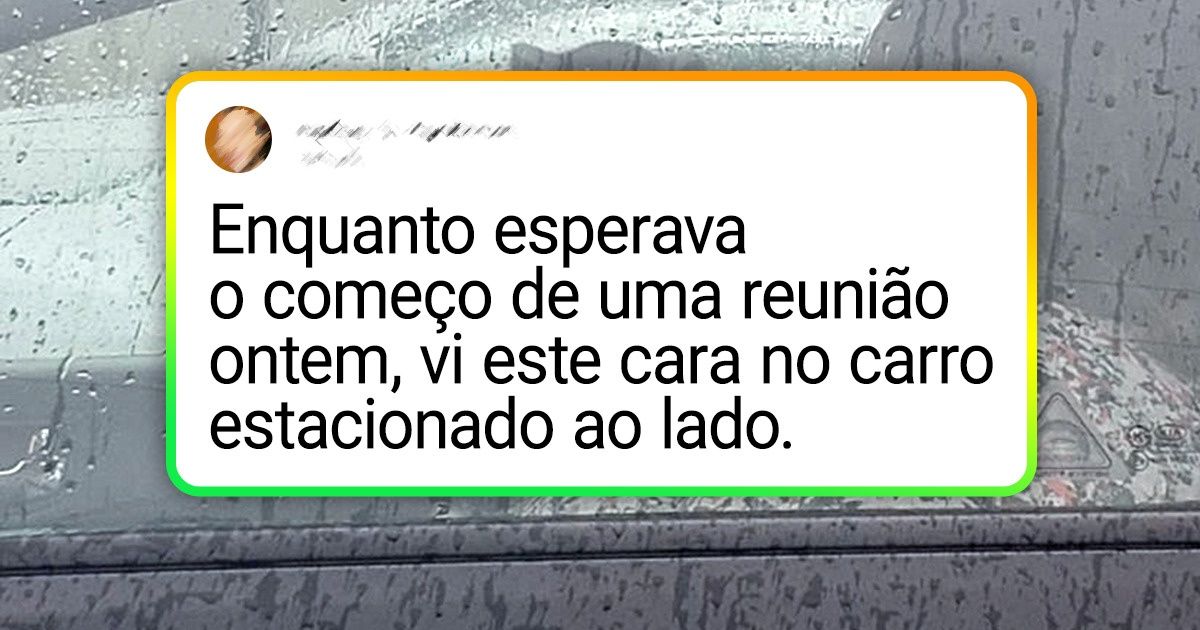 20+ Pessoas que, do nada, encontraram cenas e objetos hilários 20+ Pessoas que, do nada, encontraram cenas e objetos hilários