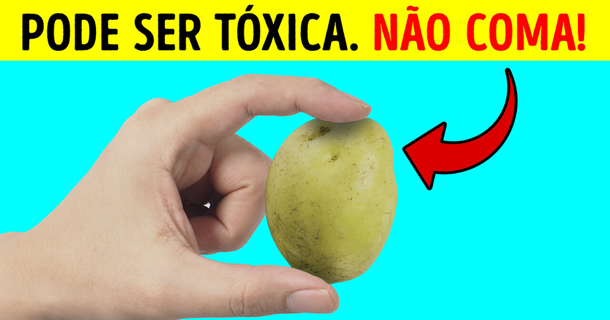 Você pode comer batatas verdes? Sim, mas com uma ressalva