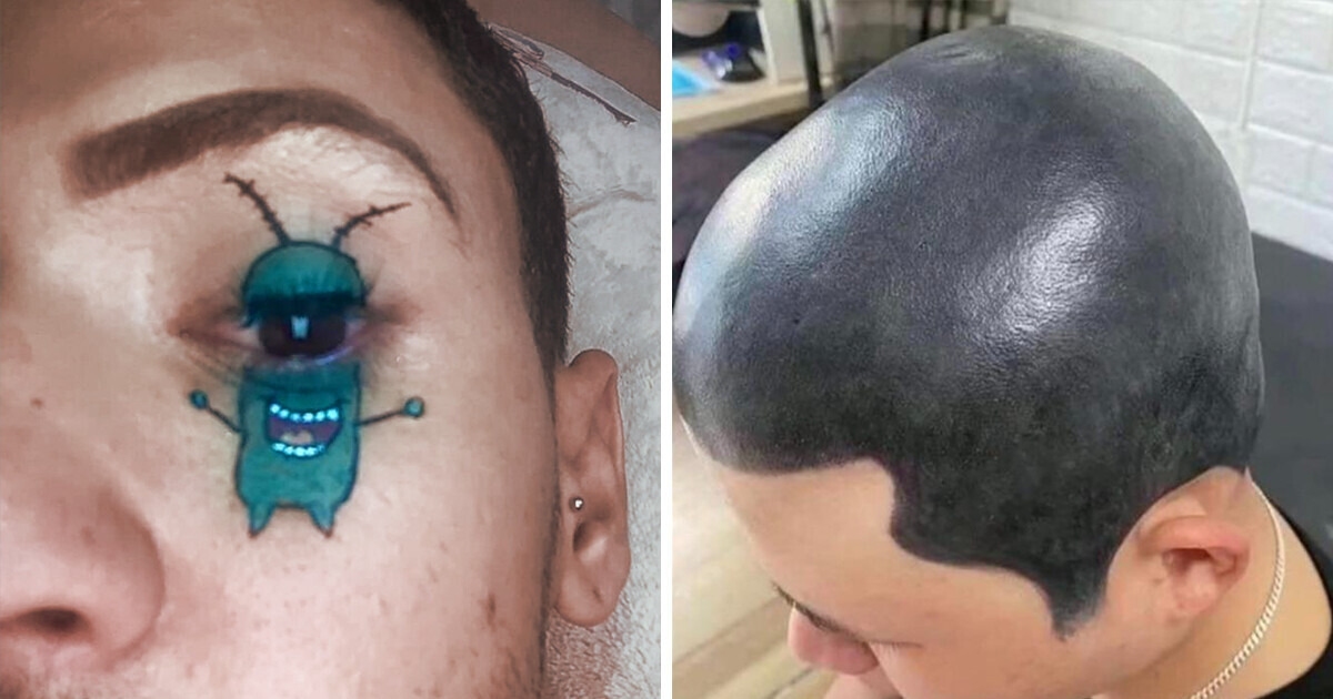 14 Tatuagens tão bizarras que não podemos deixar de admirar a coragem das pessoas que as usam 14 Tatuagens tão bizarras que não podemos deixar de admirar a coragem das pessoas que as usam