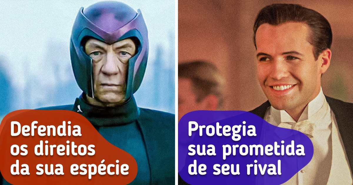 10 Vilões que no fundo apenas lutam pelo que acreditam 10 Vilões que no fundo apenas lutam pelo que acreditam
