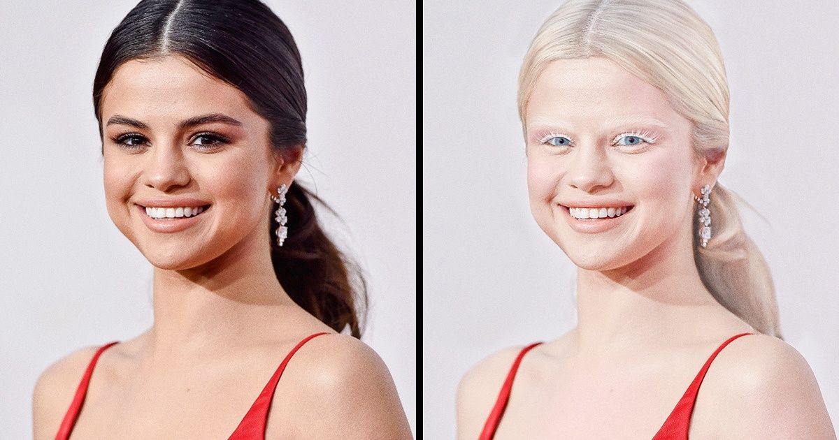 Como seriam estas 15 celebridades se elas fossem albinas Como seriam estas 15 celebridades se elas fossem albinas