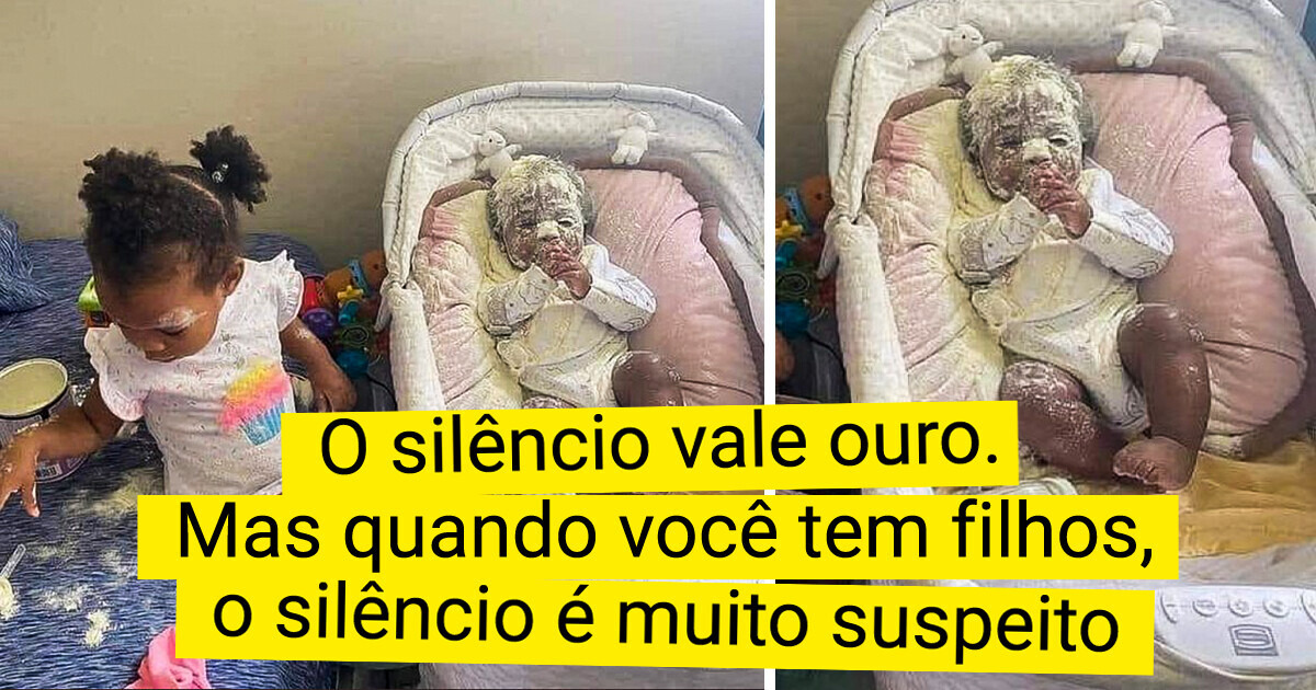 20 Pais que enfrentaram desafios e surpresas no cotidiano com seus filhos 20 Pais que enfrentaram desafios e surpresas no cotidiano com seus filhos
