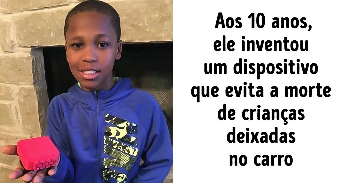 10 Invenções de crianças talentosas que podem salvar a humanidade
