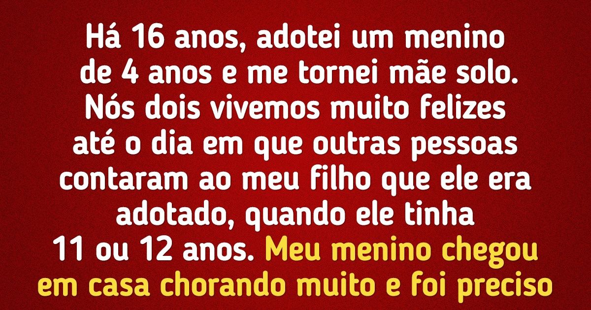17 Pessoas que reservaram um lugar especial no coração para seus filhos adotivos 17 Pessoas que reservaram um lugar especial no coração para seus filhos adotivos