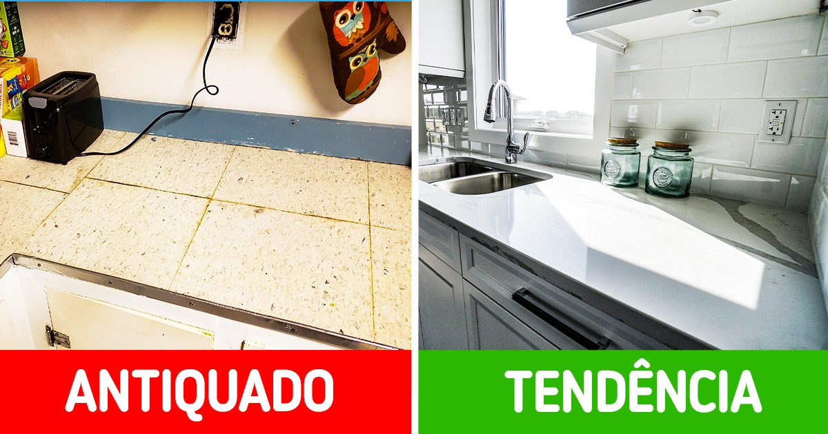 13 Estilos de design de interiores que ficaram no passado e podem envelhecer a sua casa