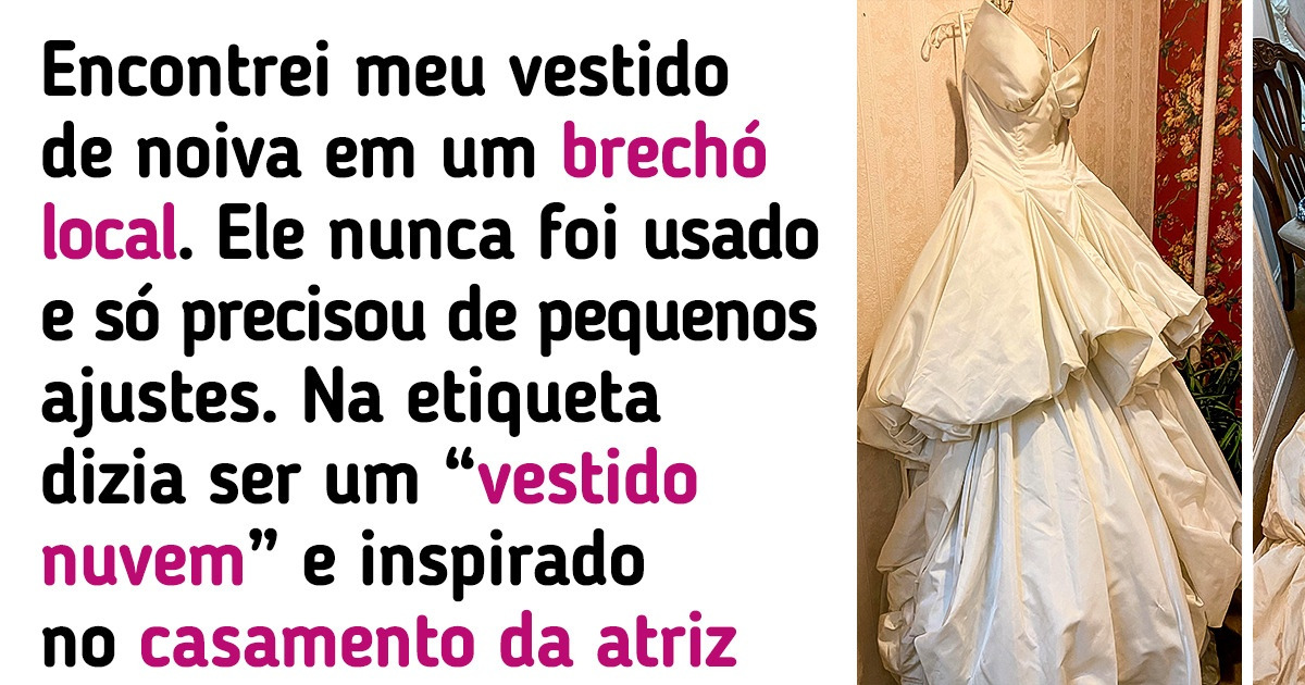 18 Vestidos de noiva que foram achados por um preço melhor do que o esperado em brechós