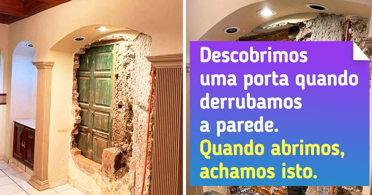 18 Pessoas que se mudaram para uma casa nova e acharam coisas que não estavam na planta original 18 Pessoas que se mudaram para uma casa nova e acharam coisas que não estavam na planta original