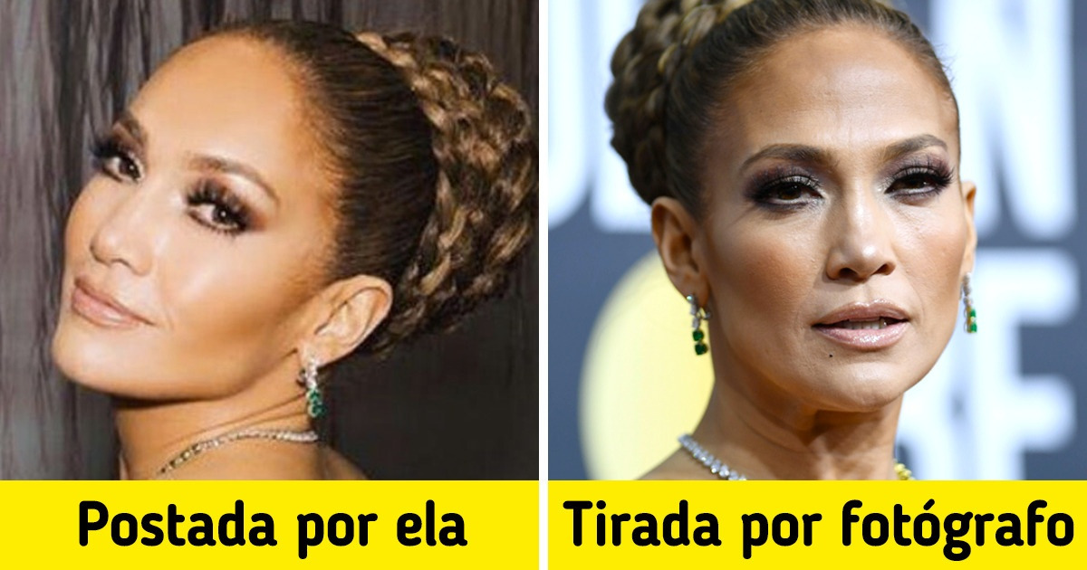 15 Provas de que nem sempre as fotos postadas por celebridades correspondem à realidade 15 Provas de que nem sempre as fotos postadas por celebridades correspondem à realidade