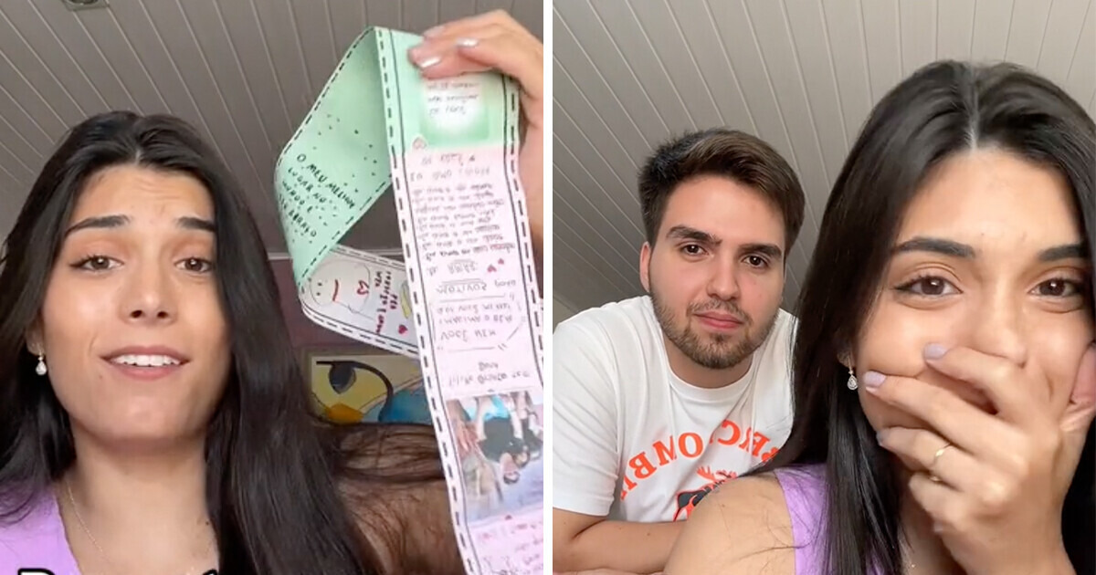 Mulher “reclama” que namorado guarda as cartas da ex, mas o motivo faz muita gente ficar do lado dele