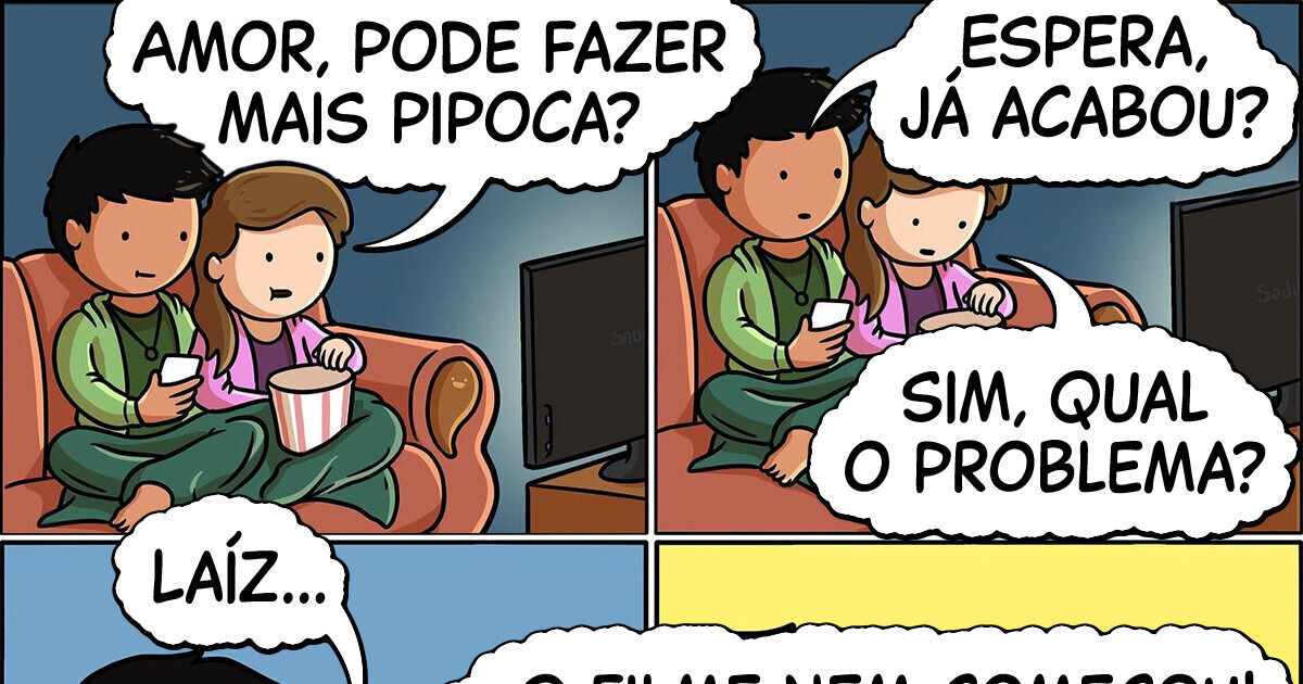 18 Tirinhas que refletem situações do nosso cotidiano de maneira divertida