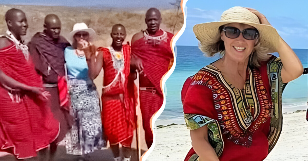 Mulher de 60 anos viaja para a Tanzânia e tem a maior surpresa de sua vida Mulher de 60 anos viaja para a Tanzânia e tem a maior surpresa de sua vida