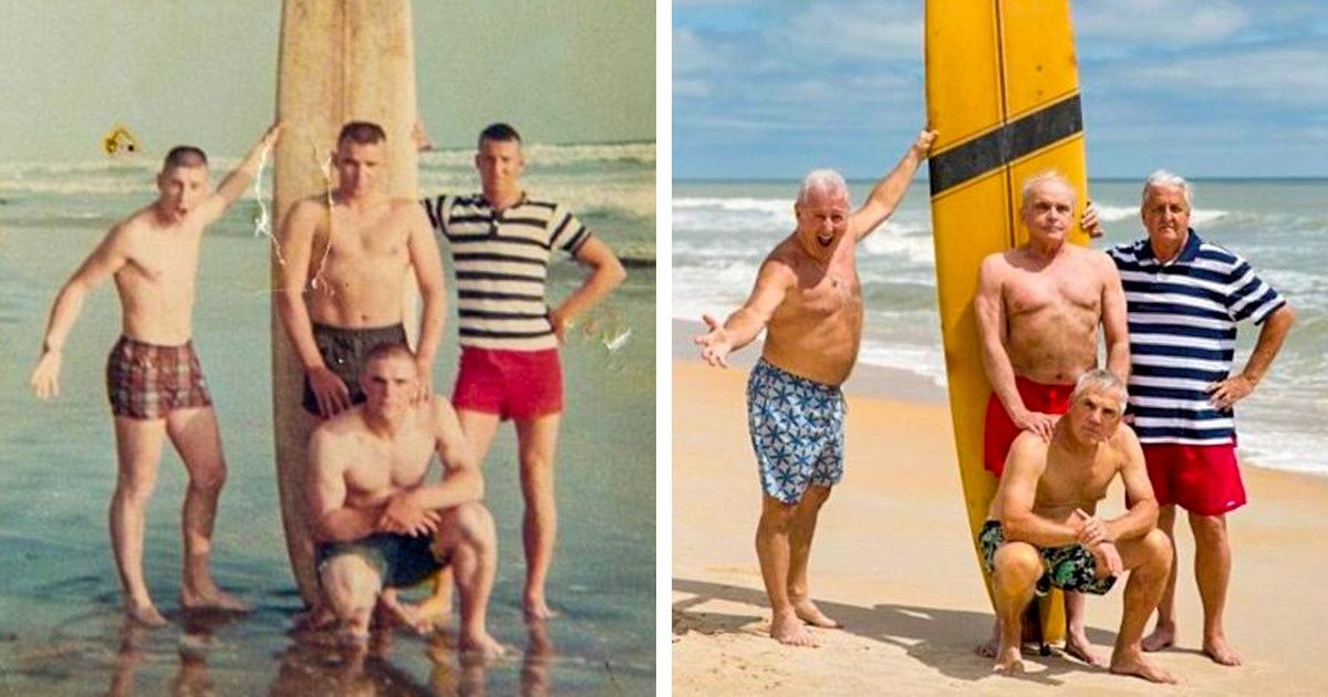 25 Fotos comoventes que recriam os melhores momentos da juventude