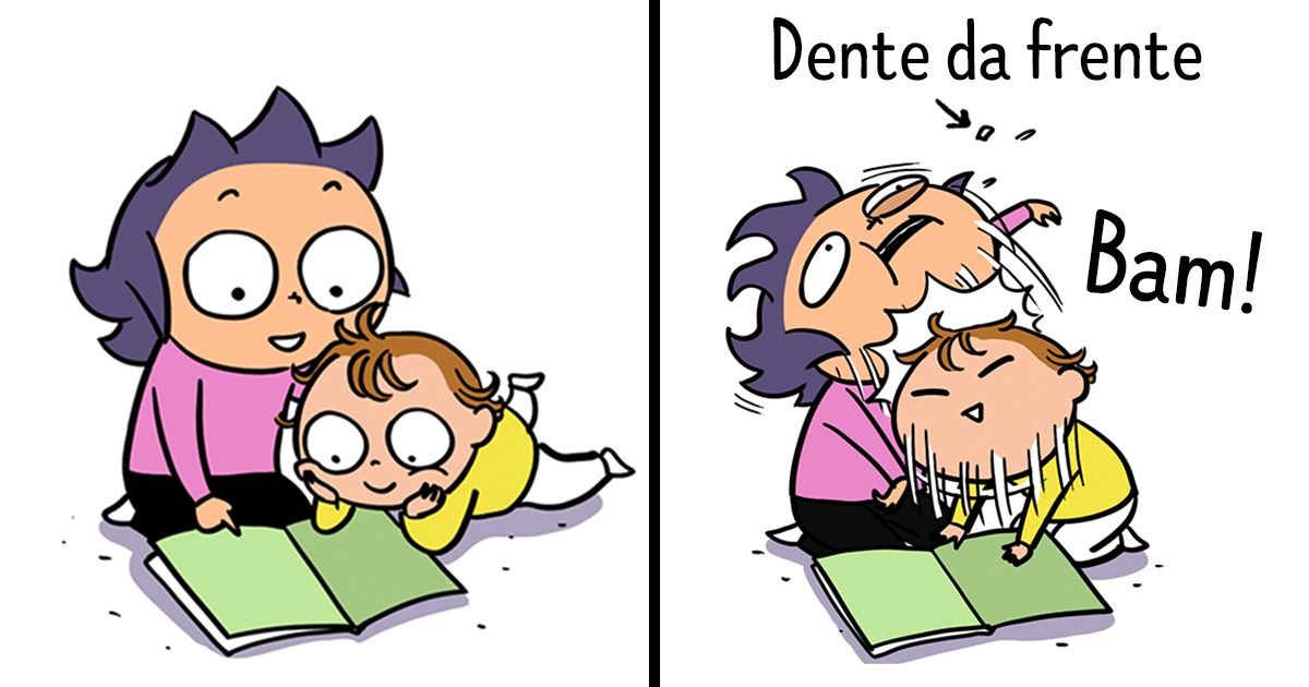 9 Quadrinhos que mostram como uma criança pode ser brutal