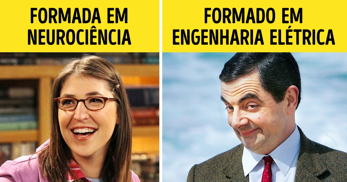 20 Famosos e sua surpreendente formação universitária