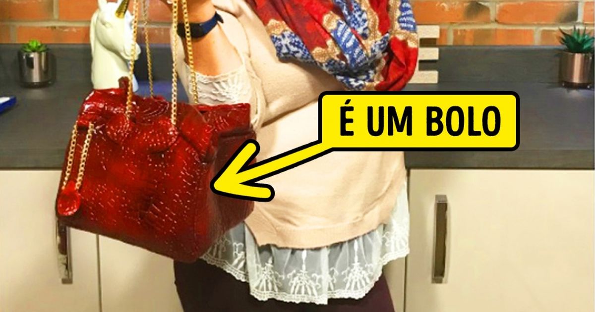 Olhe estas fotos duas vezes: sim, são...bolos!