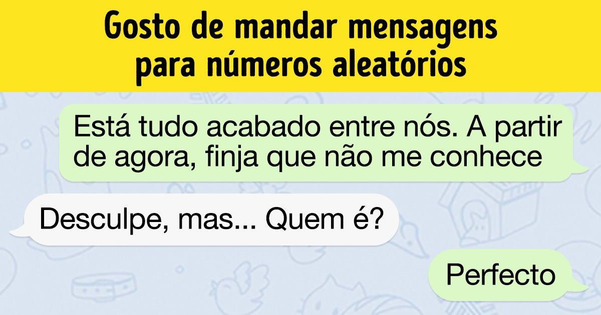 18 Mensagens de texto que surpreenderam seus destinatários