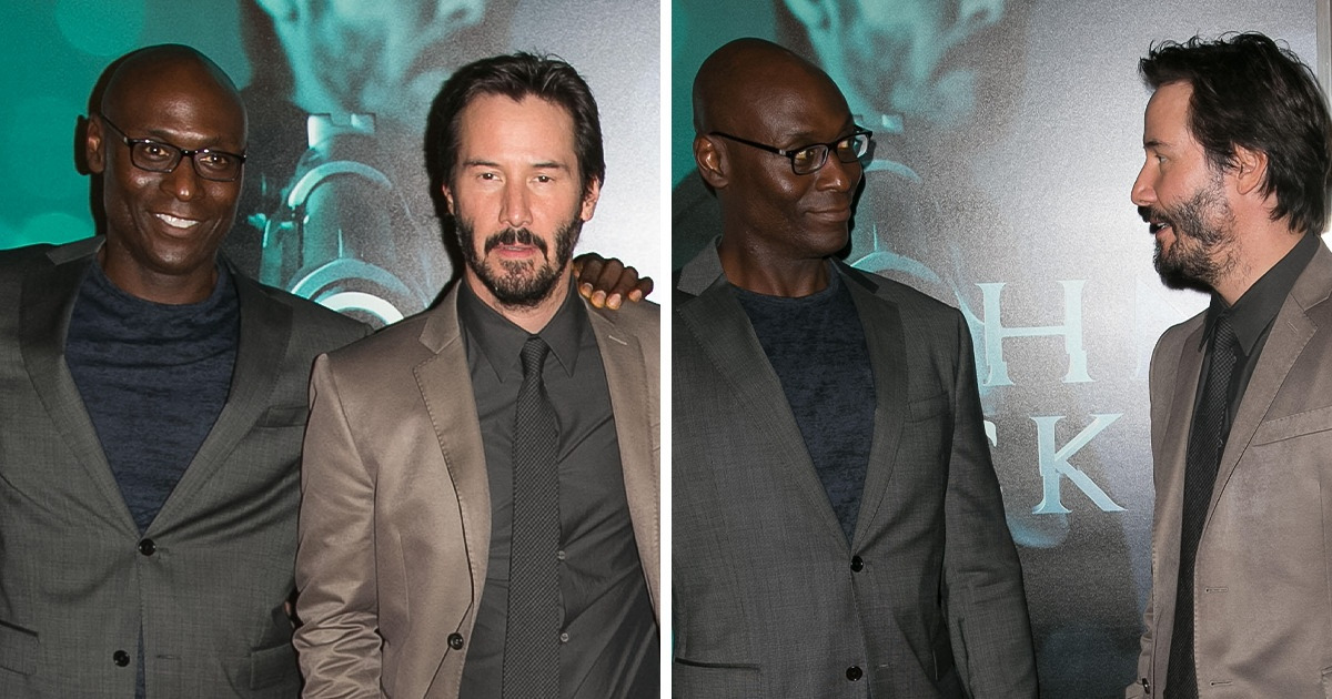 Lance Reddick é homenageado por Keanu Reeves e colegas em