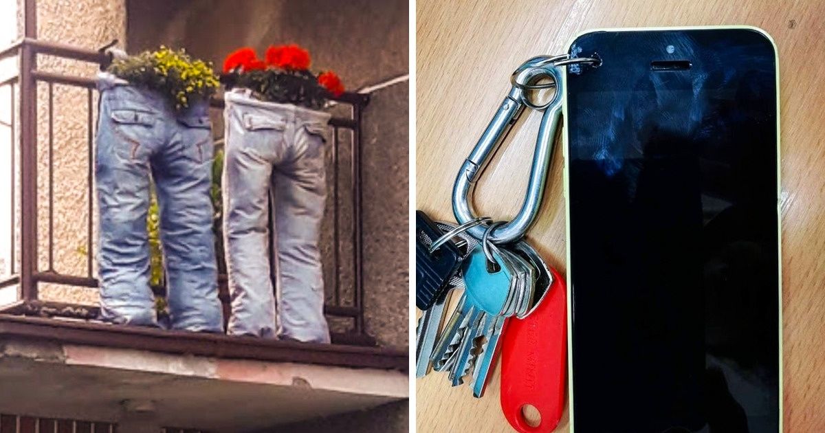 20 Ideias absurdas de pessoas que quiseram reciclar algum objeto