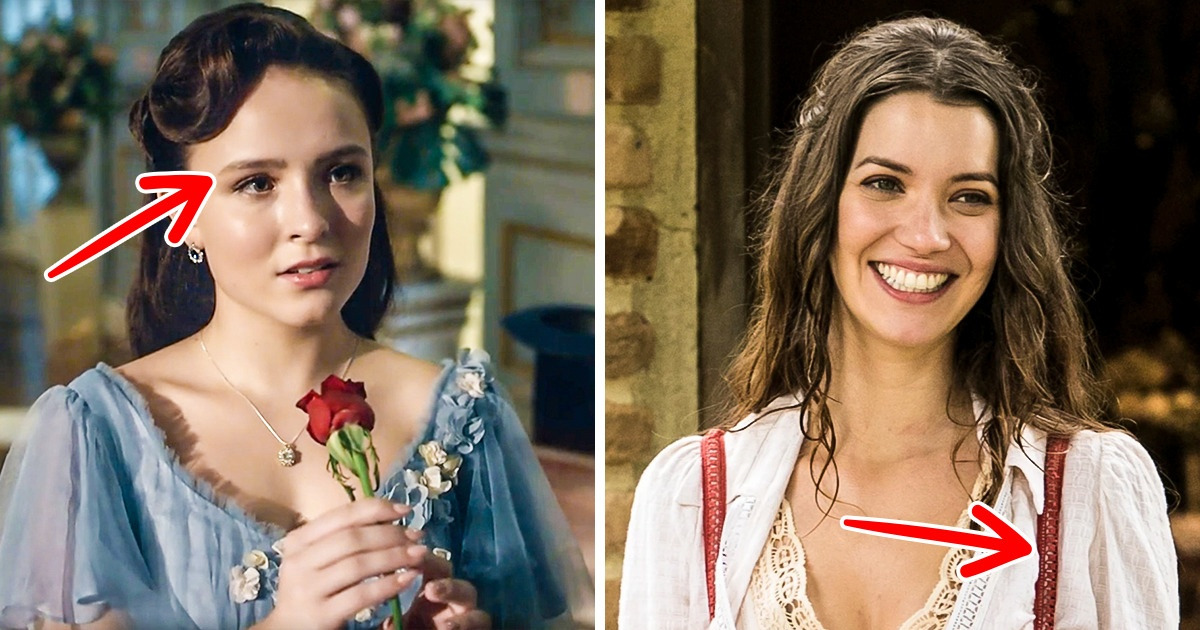 9 Figurinos de novelas de época que ficaram longe da realidade