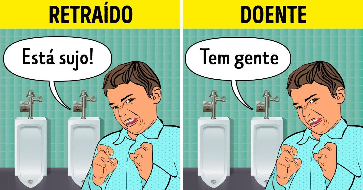 Como distinguir hábitos estranhos de doenças mentais graves