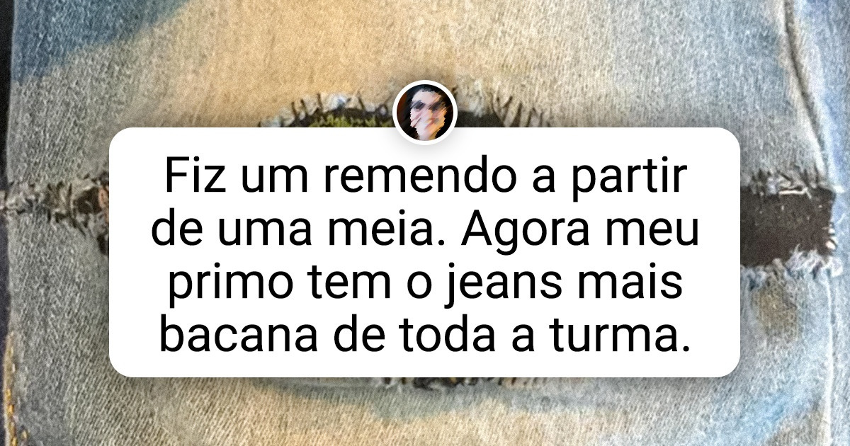 15+ Fotos mostram que os remendos não estragam as coisas, mas lhes conferem um visual único