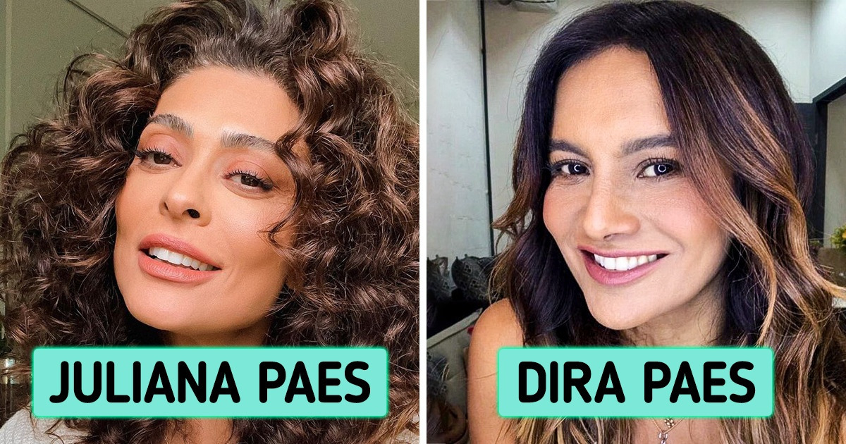 11 Duplas de famosos que muita gente pensa ser parente, mas não são