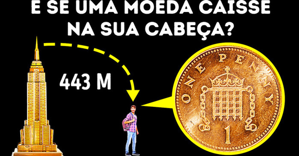 Uma moeda caindo de um arranha-céu e outros 17 mitos em que você deve parar de acreditar