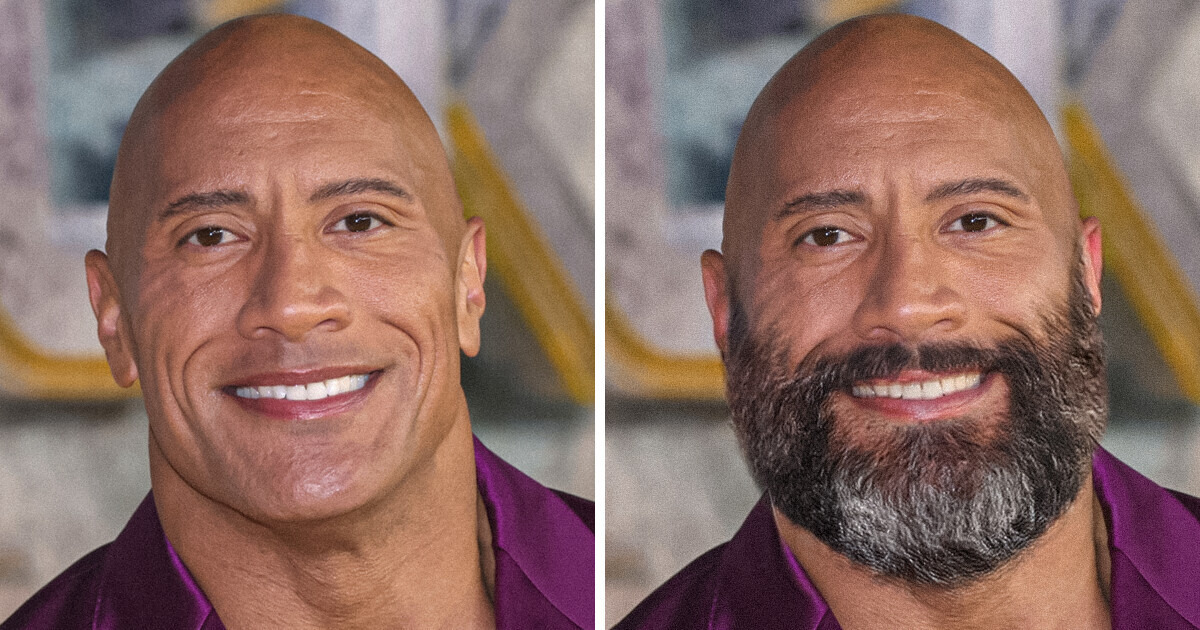 Demos uma barba cheia a mais de 15 celebridades, e a mudança foi total