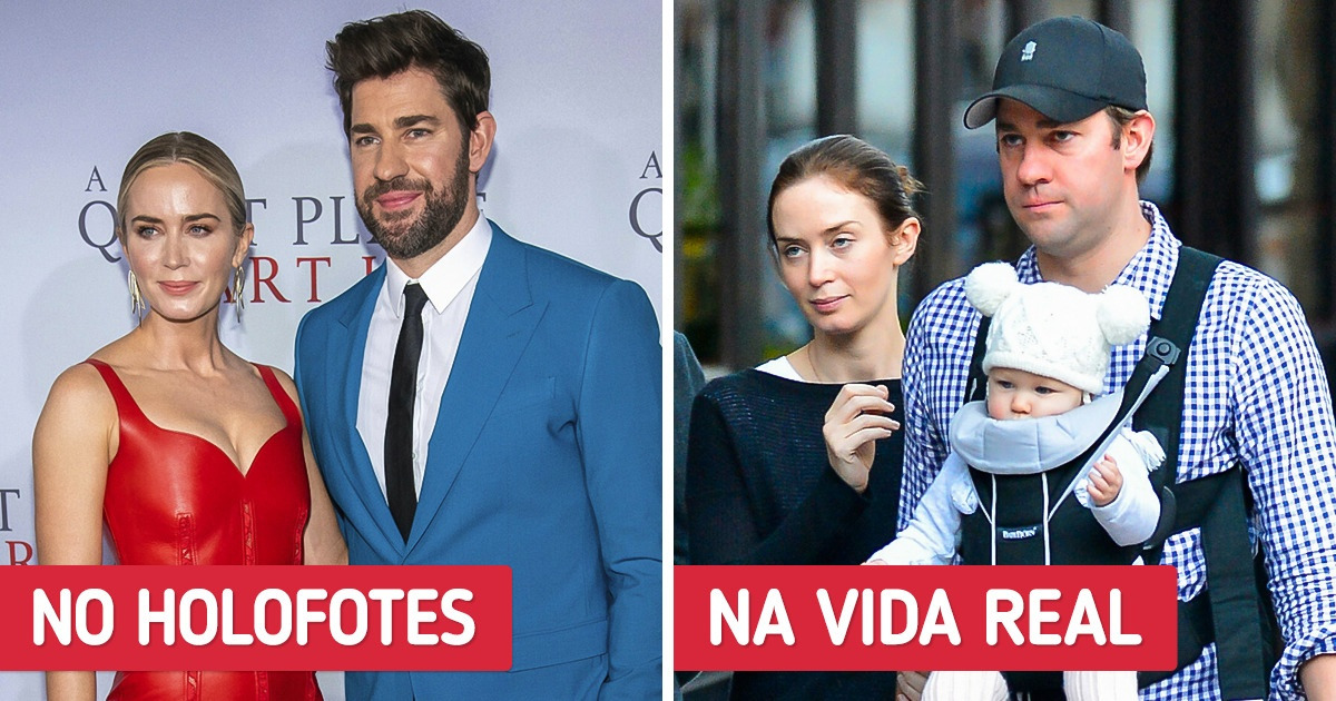 14 Casais que nos holofotes se parecem com Apolo e Afrodite, mas no cotidiano são bem comuns