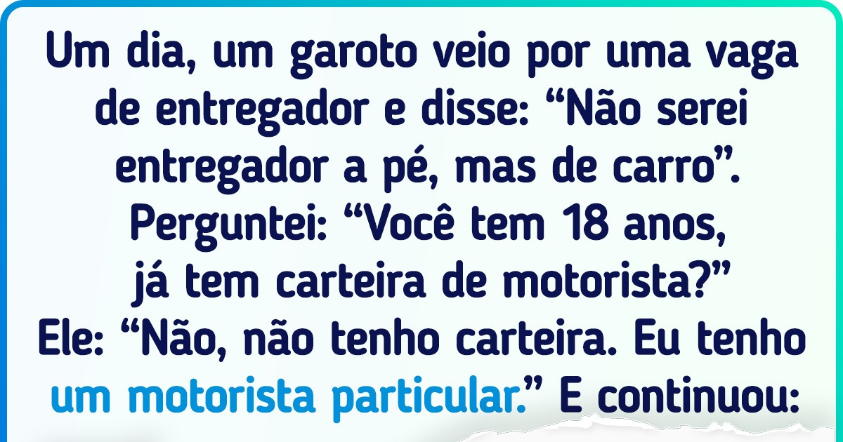 15+ Histórias sobre a realidade dos entregadores que poderiam ser roteiros de filmes mais emocionantes