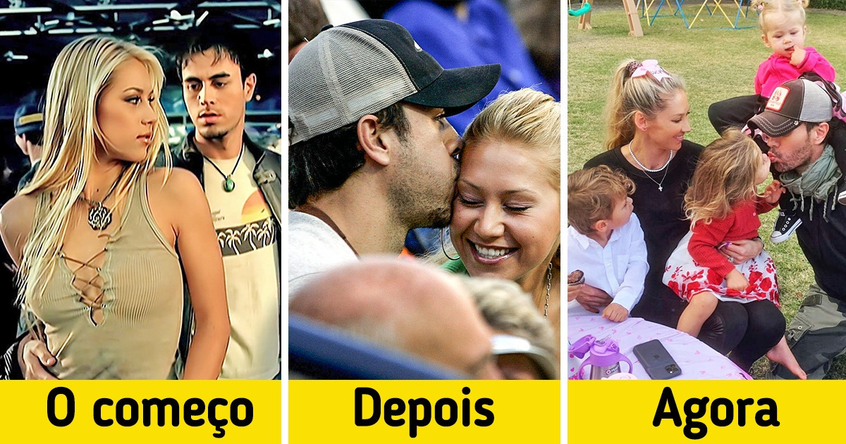 Os segredos do relacionamento de Enrique Iglesias e esposa — um casal que não expõe o relacionamento, mas vive feliz e longe da mídia