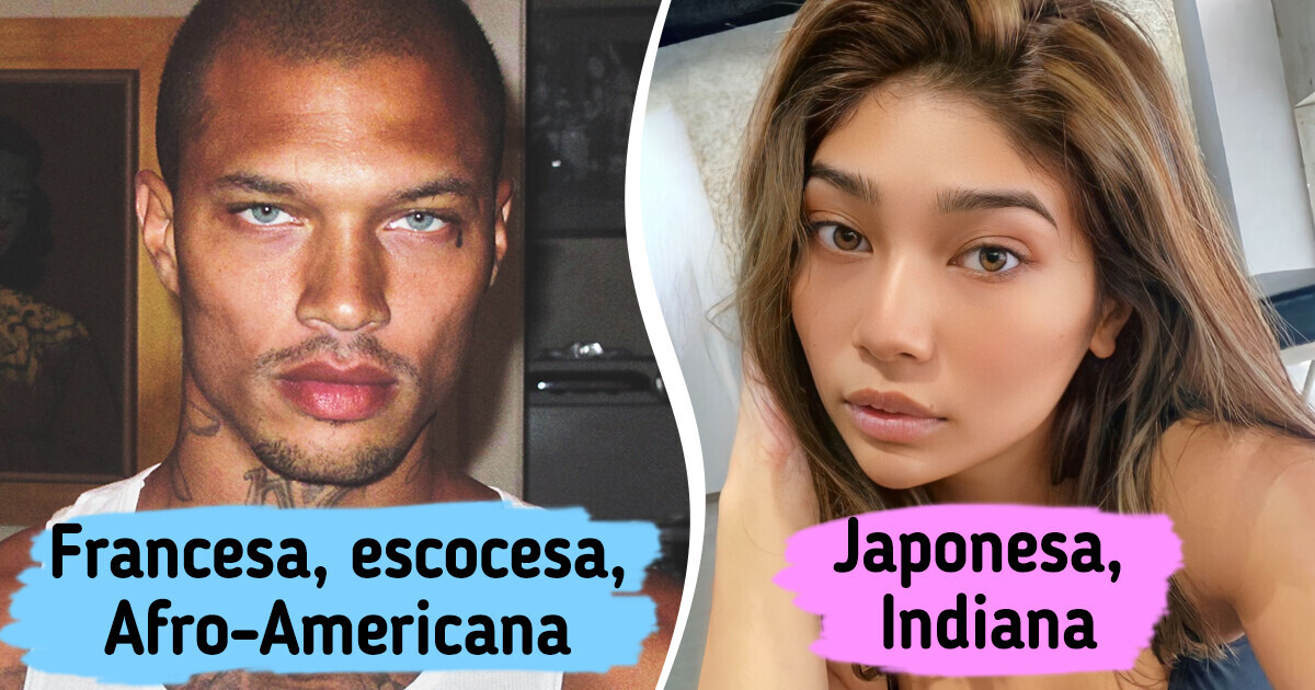 15 Pessoas com origens étnicas mistas cuja beleza é única