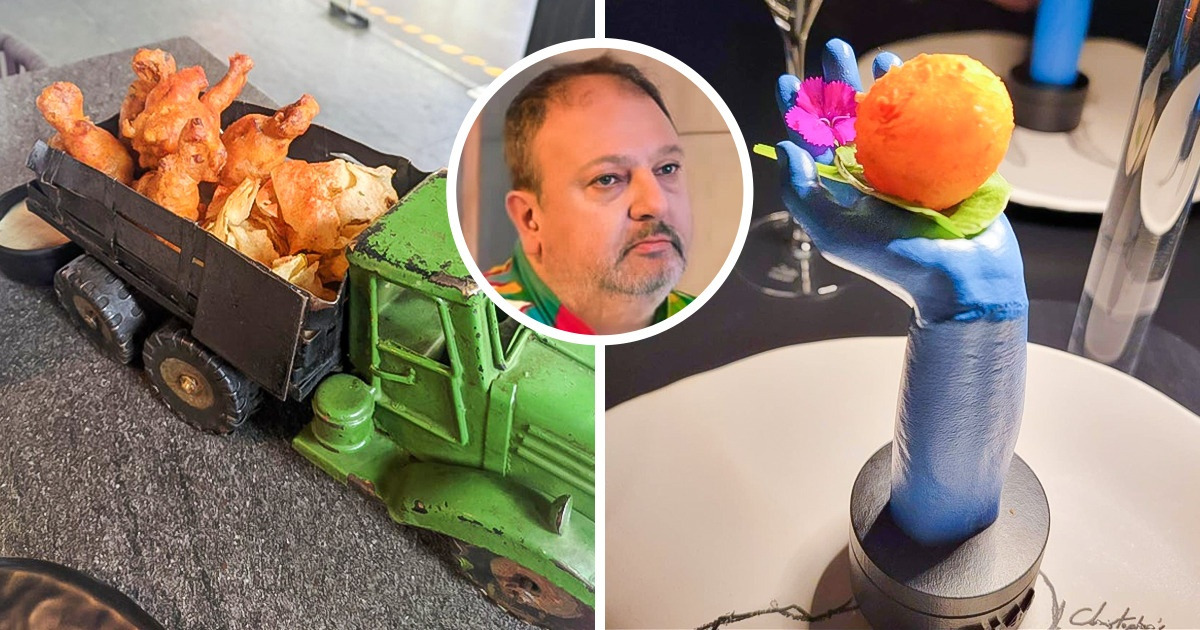 20 Comidas que foram servidas de forma completamente inusitada pelos restaurantes