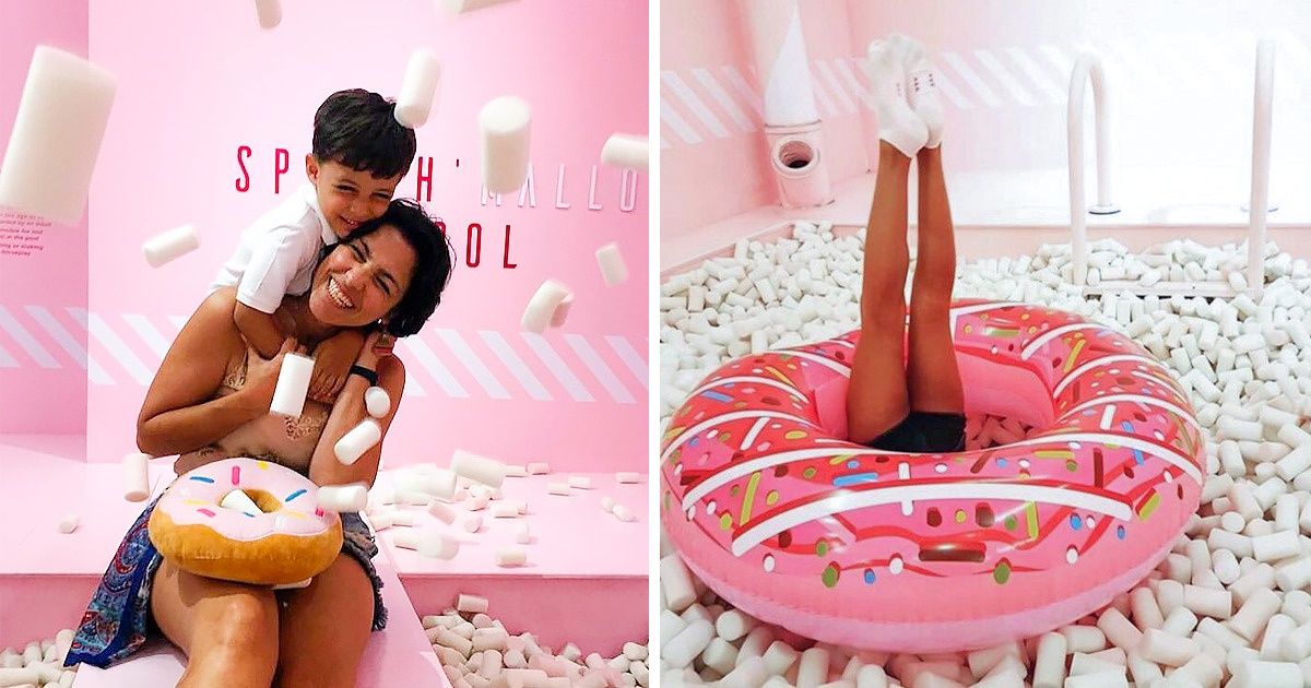Museu Mais Doce do Mundo chega ao Brasil com piscina de marshmallows Museu Mais Doce do Mundo chega ao Brasil com piscina de marshmallows