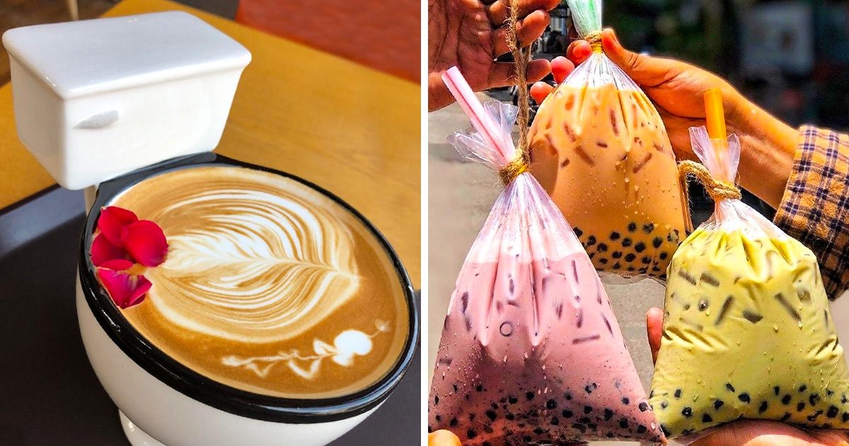18 Restaurantes que comprovam com seus recipientes que a imaginação não tem limites 18 Restaurantes que comprovam com seus recipientes que a imaginação não tem limites