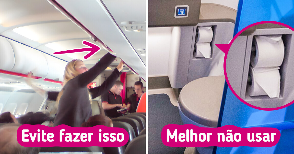 12 Dicas de ouro dos comissários de bordo para voar sem contratempos 12 Dicas de ouro dos comissários de bordo para voar sem contratempos