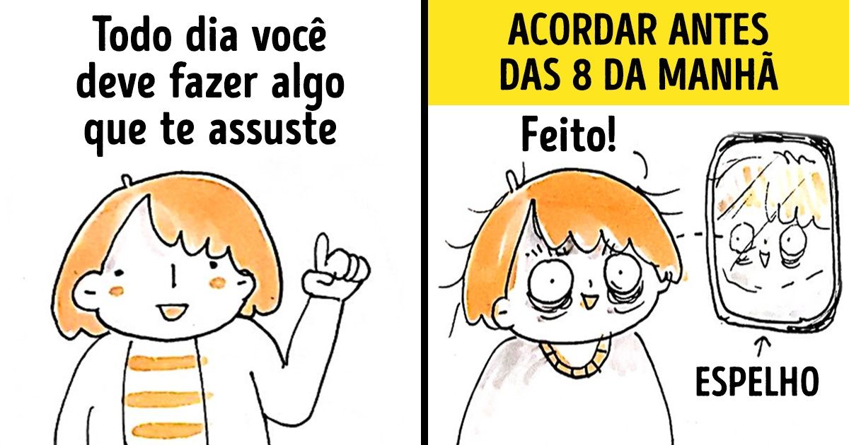Menina decide desenhar quadrinhos para combater sua depressão e acaba ajudando muitas pessoas Menina decide desenhar quadrinhos para combater sua depressão e acaba ajudando muitas pessoas