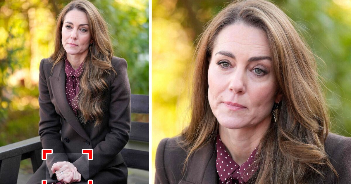 Kate Middleton é flagrada sem aliança de casamento e chama atenção Kate Middleton é flagrada sem aliança de casamento e chama atenção