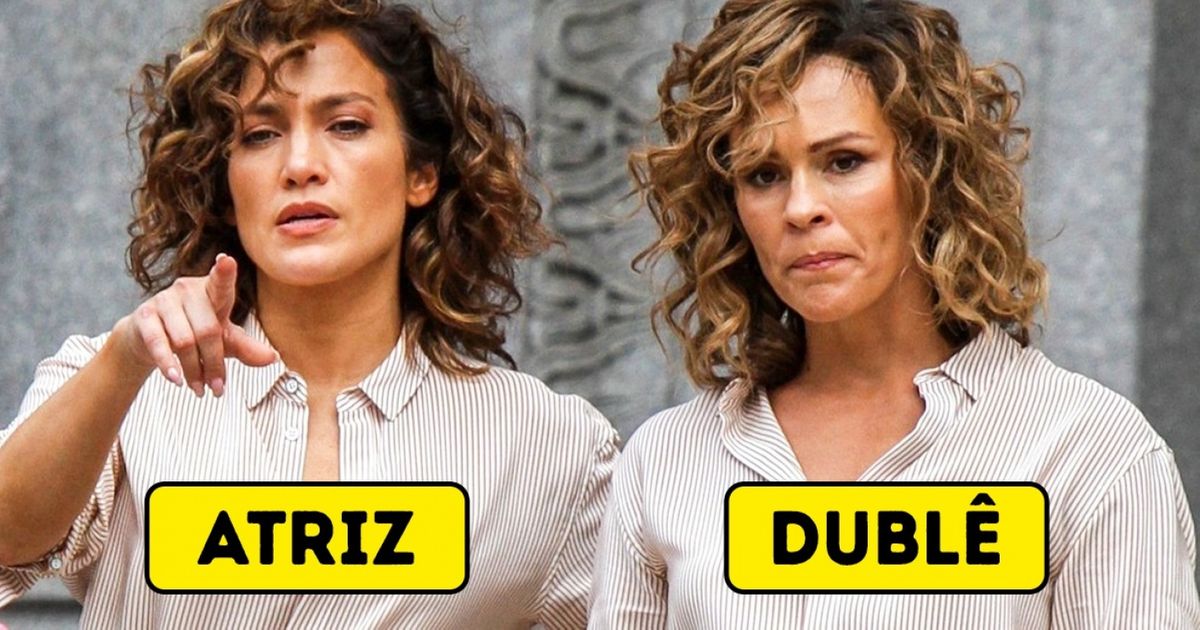 Estes 12 dublês substituem atores famosos em cenas arriscadas ou picantes