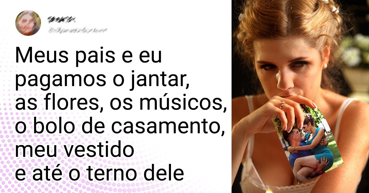 Meu noivo cancelou nosso casamento totalmente agendado e agora quero meu dinheiro de volta