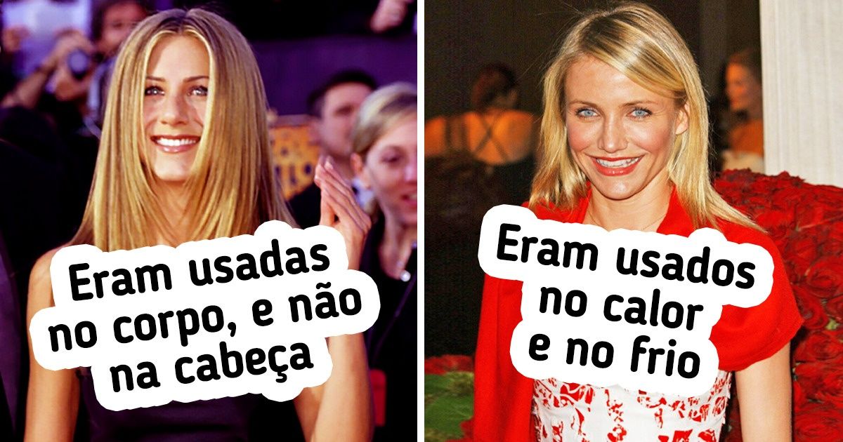 14 Itens de moda que já estiveram no auge, mas saíram de cena