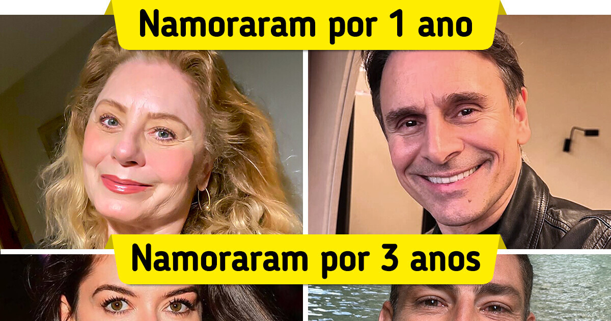 10 Duplas de celebridades brasileiras que já foram casais, mas quase ninguém lembra 10 Duplas de celebridades brasileiras que já foram casais, mas quase ninguém lembra