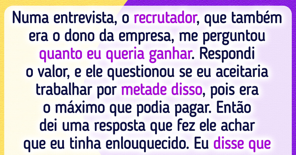 16 Candidatos que agiram “fora da caixa” e garantiram o emprego 16 Candidatos que agiram “fora da caixa” e garantiram o emprego