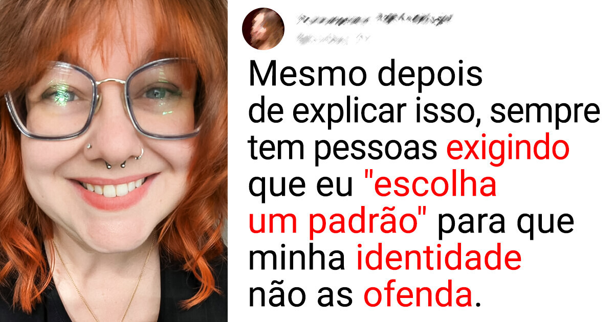 Após 30 anos, mulher descobre ser “abrossexual” e abraça sua verdadeira identidade Após 30 anos, mulher descobre ser “abrossexual” e abraça sua verdadeira identidade