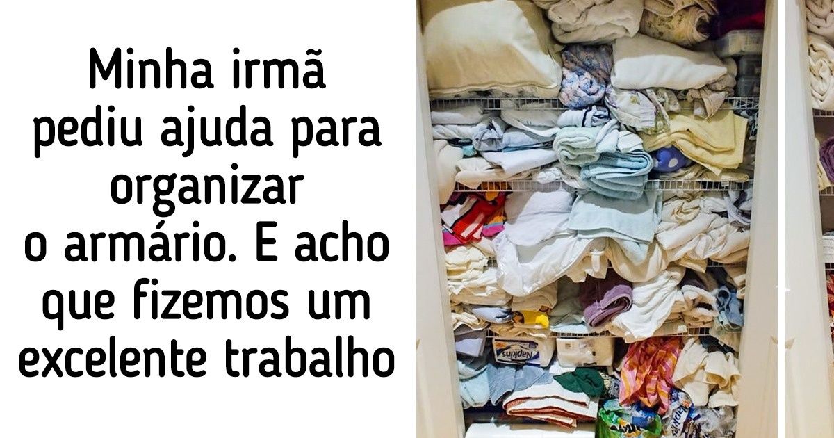 20+ Internautas decidiram organizar suas casas e os resultados foram surpreendentes