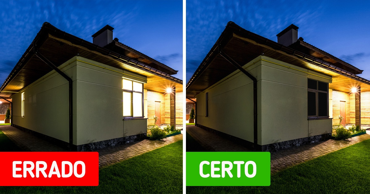 10 Erros comuns que podem colocar a segurança do seu lar em risco 10 Erros comuns que podem colocar a segurança do seu lar em risco