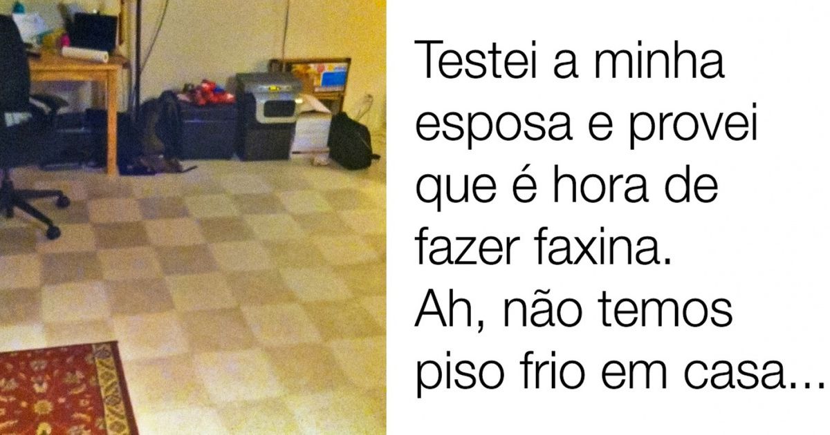 Confissões de pessoas que odeiam limpar