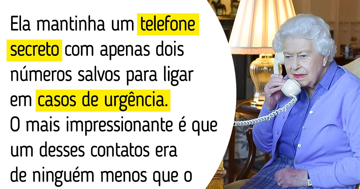 12 Fatos pouco conhecidos sobre o cotidiano da rainha Elizabeth