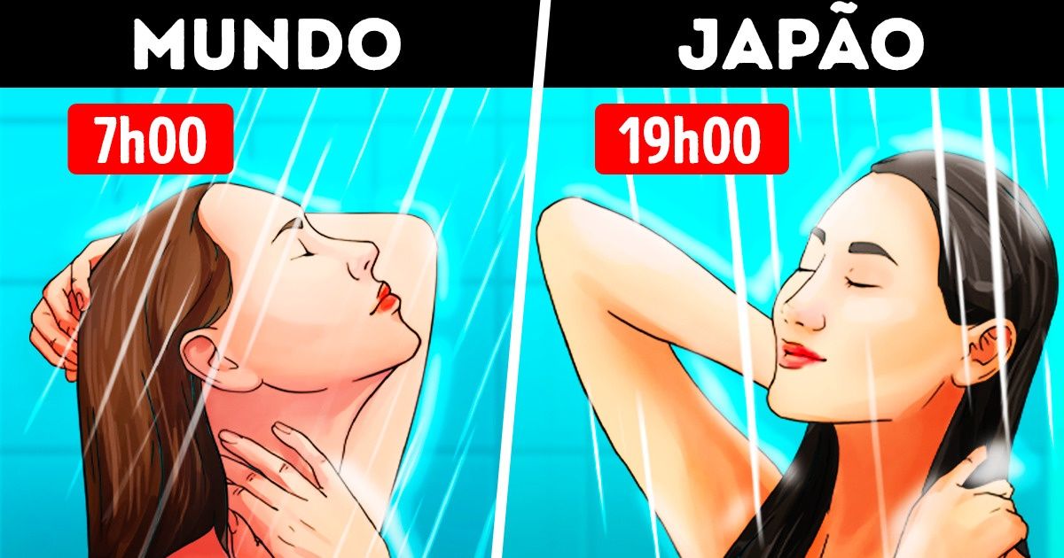 Por que a maioria dos japoneses toma banho à noite Por que a maioria dos japoneses toma banho à noite
