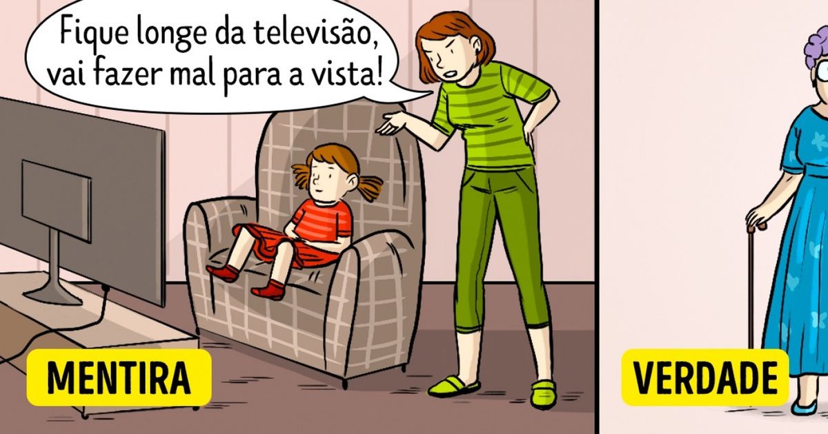 As mentiras que os pais contam